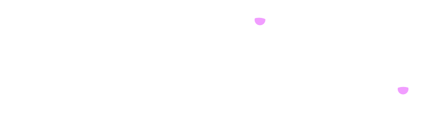Logo #TrouveTaLibrairie - Carte des librairies indépendantes de France. Version blanche.