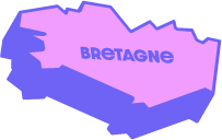 Carte des librairies indépendantes en Bretagne - #TrouveTaLibrairie