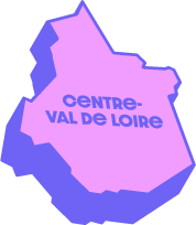 Carte des librairies indépendantes en Centre-Val de Loire - #TrouveTaLibrairie