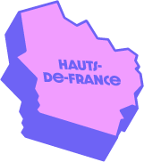 Carte des librairies indépendantes des Hauts-de-France - #TrouveTaLibrairie